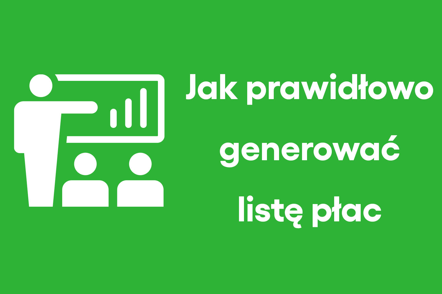 Jak generować listę płac